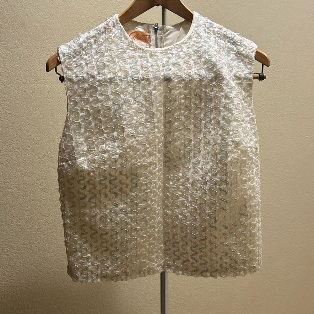 Vintage Sequined Top